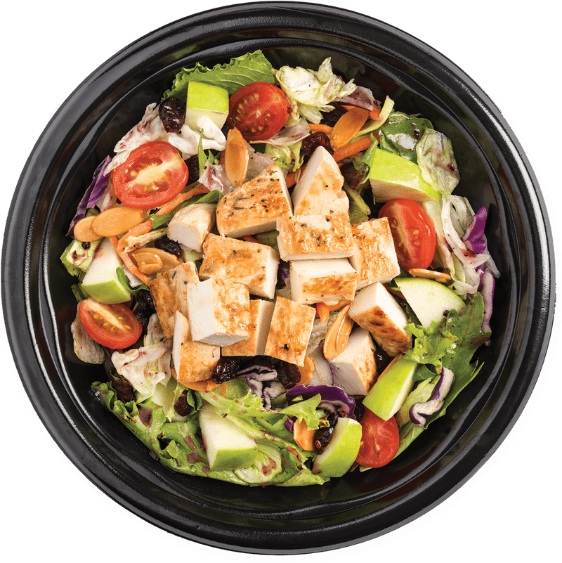 Zesty Quinoa Salad with Grilled Chicken and Fresh Veggies PNG