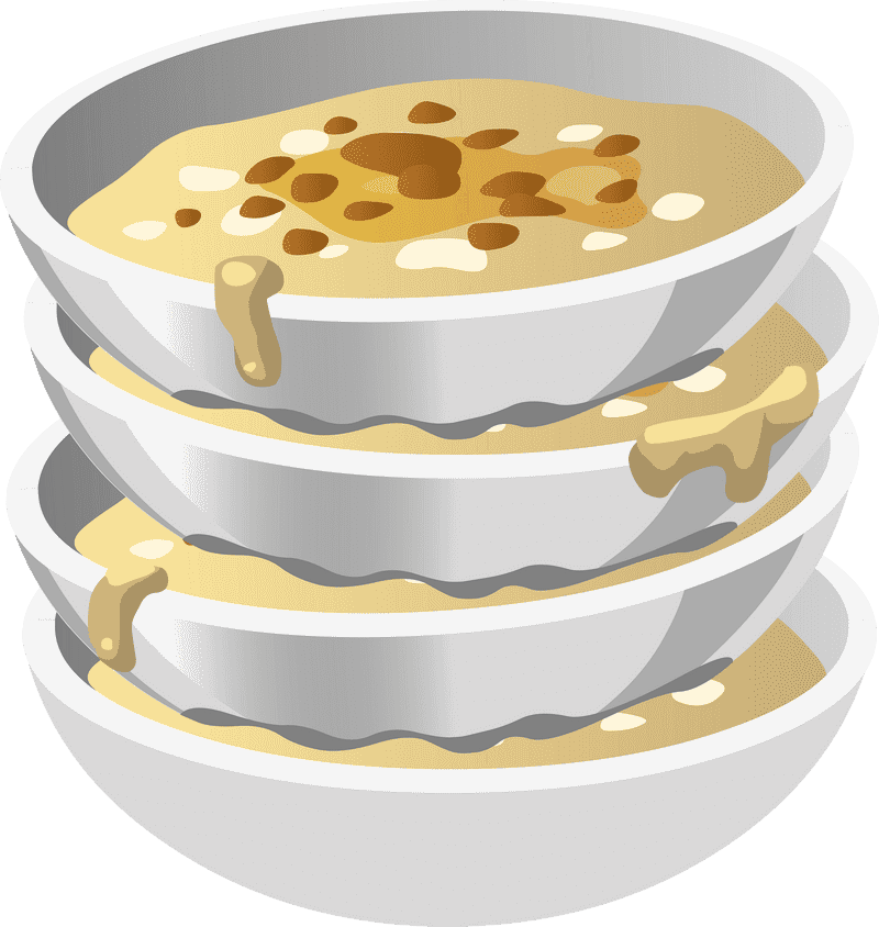 Stacked Delight Oatmeal Bowl Harmony PNG