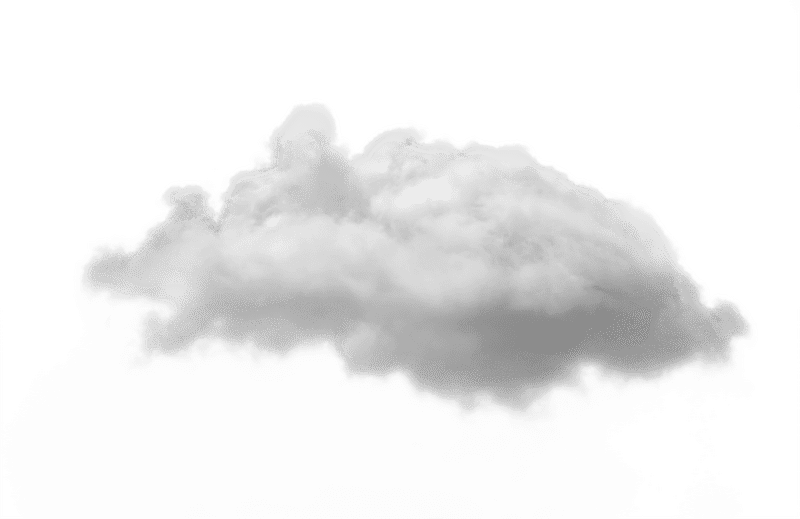 Majestic Cloud Floating in the Sky PNG