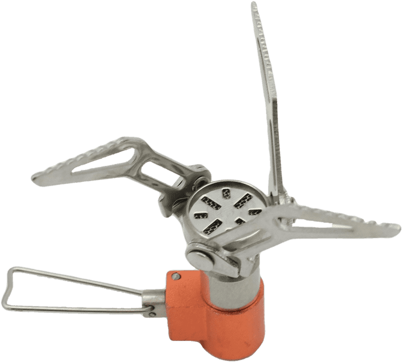 Compact Portable Gas Stove for Outdoor Cooking PNG