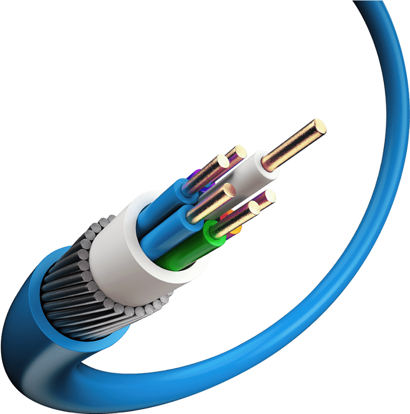 High-Performance Network Cable for Fast Connectivity PNG