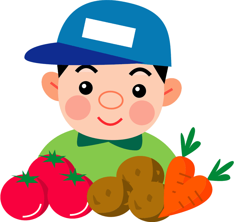 Colorful Vegetable Garden Harvest Celebration PNG