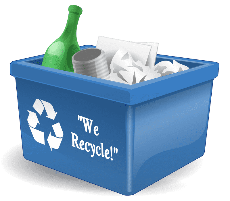 Eco-Friendly Recycling Bin for a Sustainable Future PNG