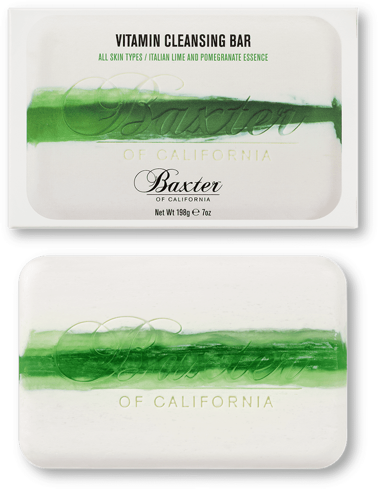 Vitamin Cleansing Bar with Italian Lime Essence PNG