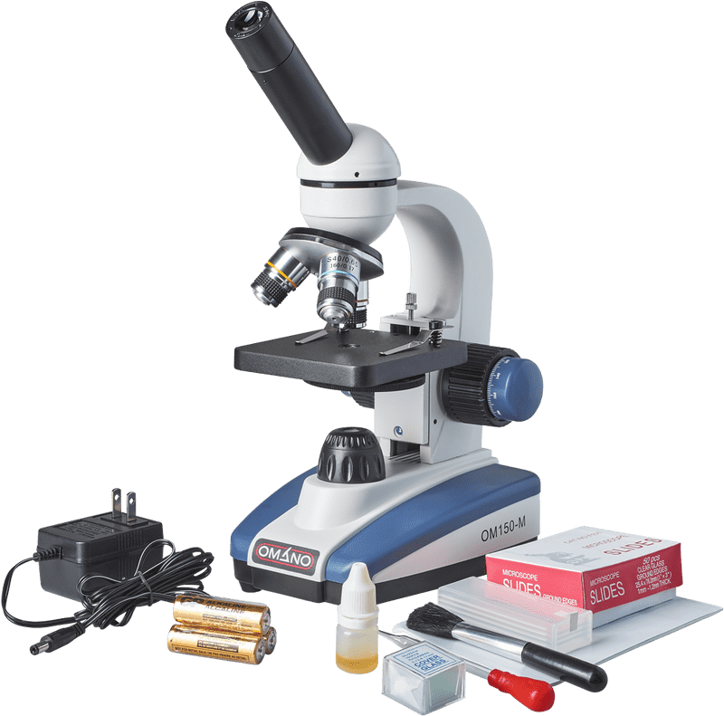 Essential Microscope Kit for Scientific Exploration PNG