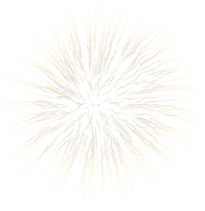 Radiant Glow of Firework Sparkler PNG