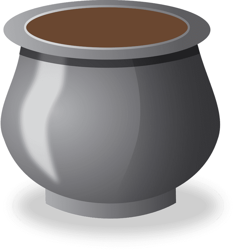 Elegant Melting Fondue Pot for Cozy Gatherings PNG