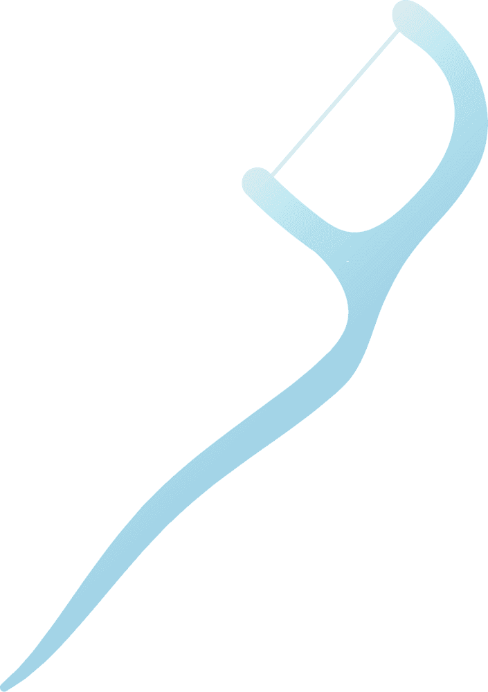 Dental Floss Tool for Healthy Smiles PNG