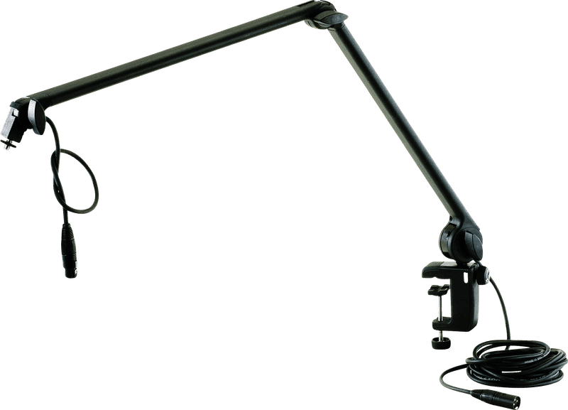 Adjustable Microphone Boom Arm for Optimal Sound Quality PNG