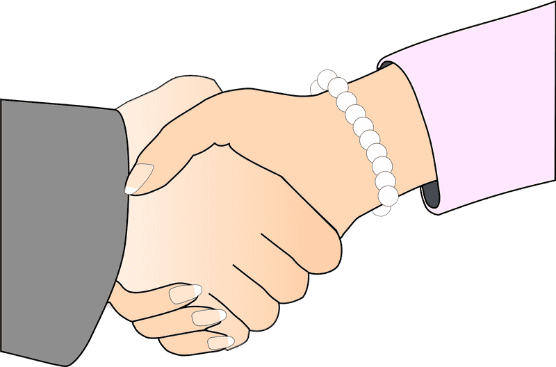 Unity in a Handshake Building Connections PNG