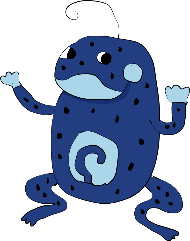 Enchanting Poison The Vibrant Toad PNG