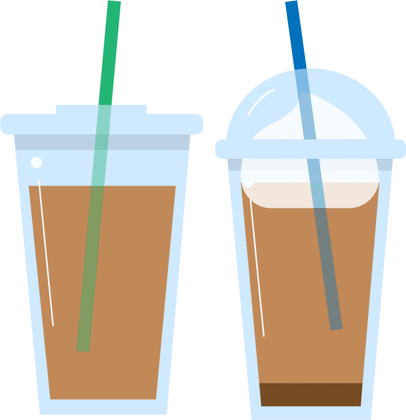 Latte Art Delight Creative Coffee Designs PNG