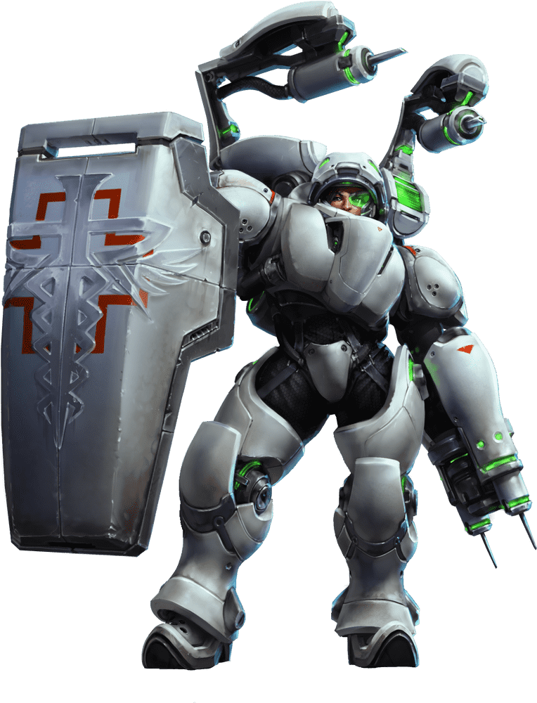 Storm Guardian The Armored Sentinel PNG