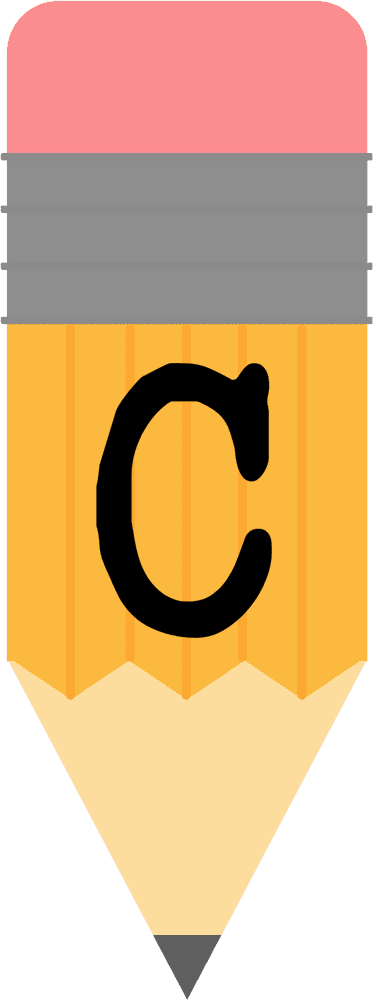 Creative Banner Design with Pencil Icon PNG
