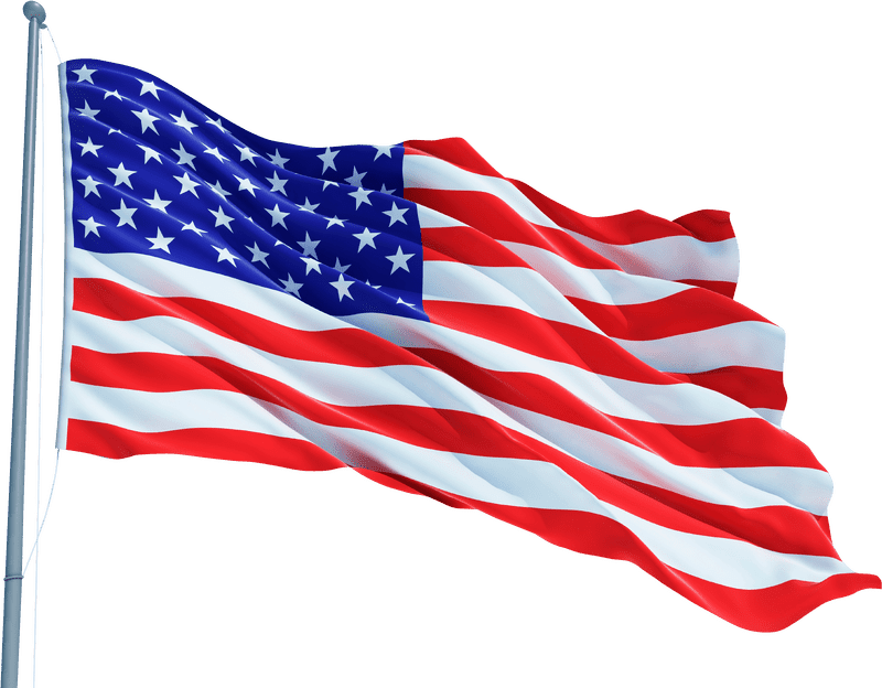 American Party Flag of Unity and Freedom PNG