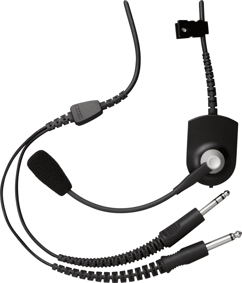 Professional Headset Microphone for Enhanced Communication PNG