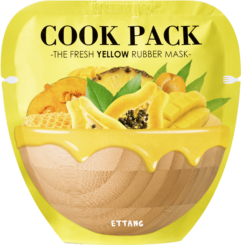 The Fresh Yellow Rubber Stamp Mask PNG