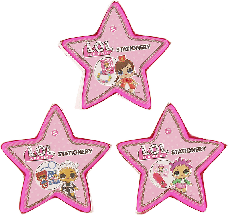 LOL Surprise Starry Stationery Collection PNG