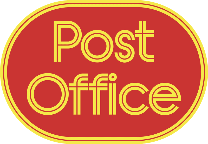 Office Lobby with Post Office Aesthetic PNG
