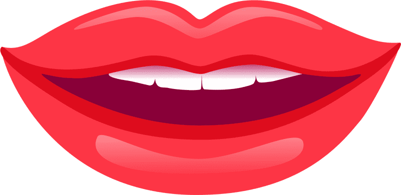Vibrant Lip Embrace PNG