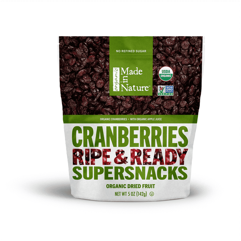 Cranberry Ripe and Ready Organic Supersnack PNG