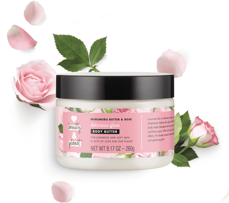 Beauty and Planet Radiant Rose Body Butter PNG