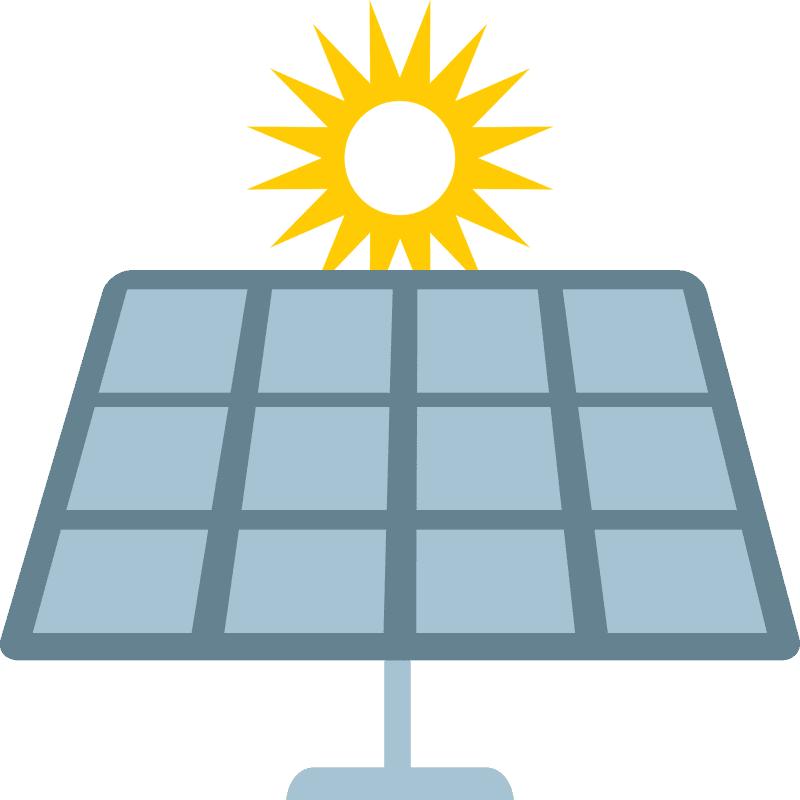 Solar Panel Sunshine Power Source PNG