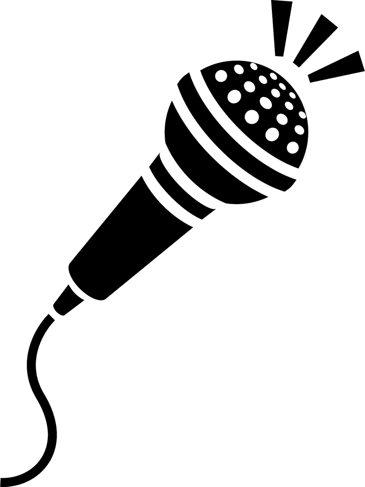 Dynamic Sound Microphone for Vibrant Performances PNG