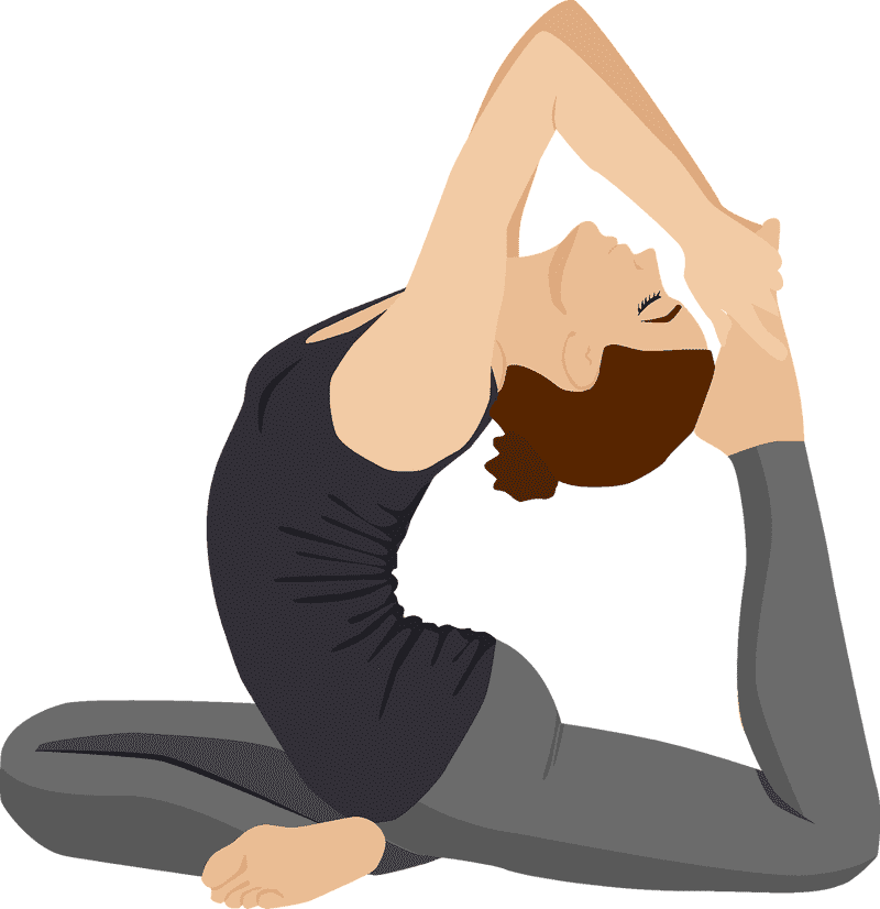 Yoga Embracing Flexibility and Balance PNG