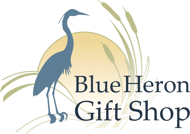 Blue Heron Bird Gift Haven PNG