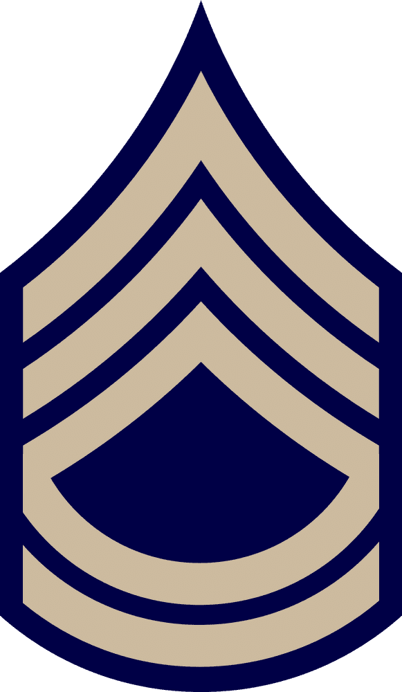 Army Rank Insignia of Service PNG
