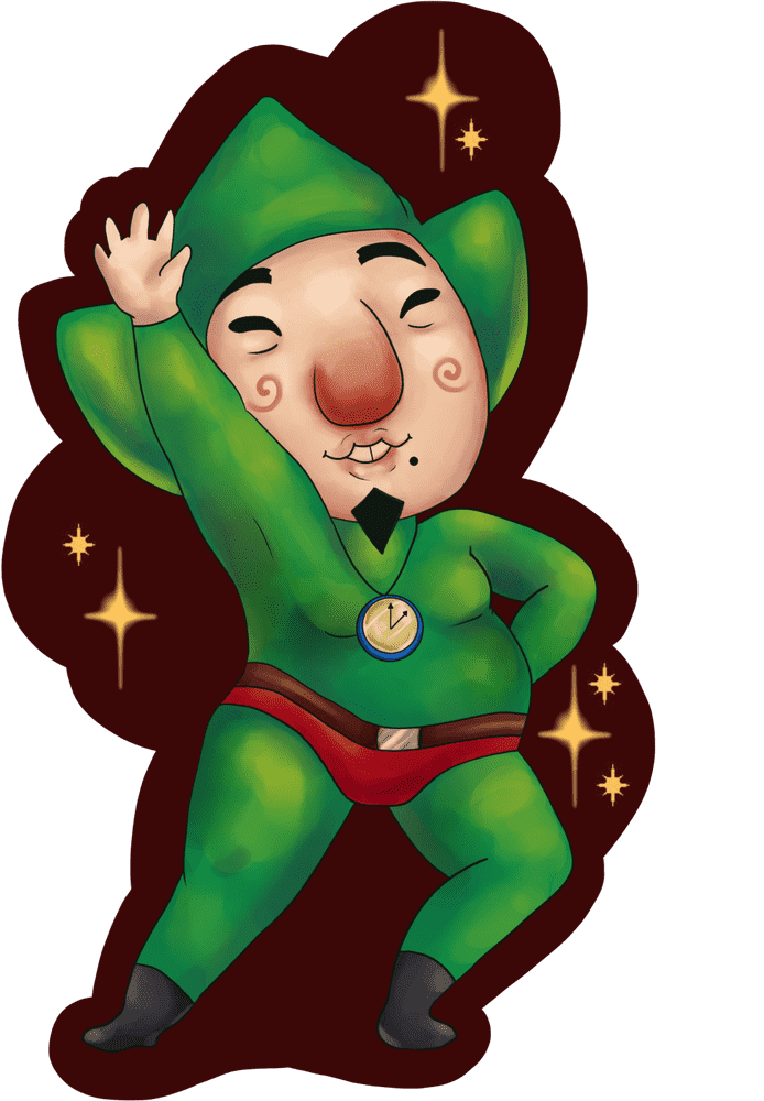 Whimsical Wind Turbine Guardian PNG