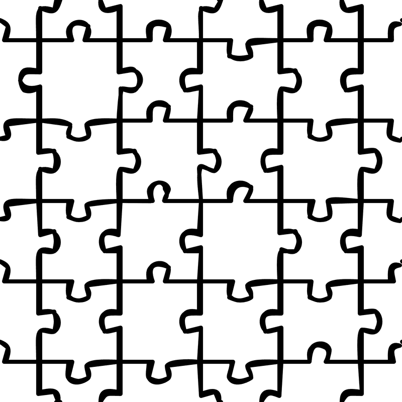 Endless Jigsaw Puzzle Interlocking Challenge PNG