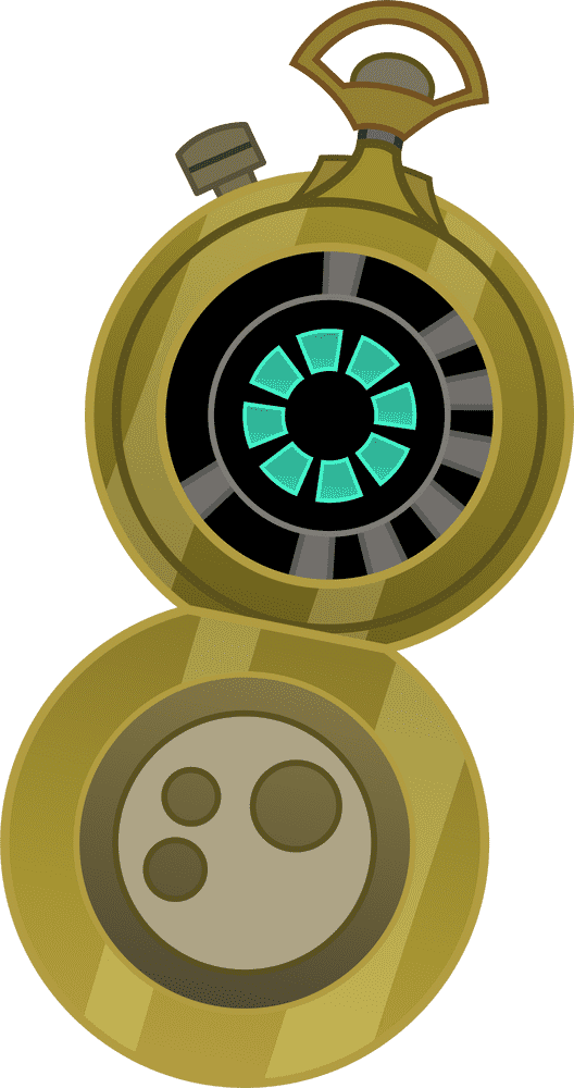 Elegant Mechanical Watch with Futuristic Design PNG