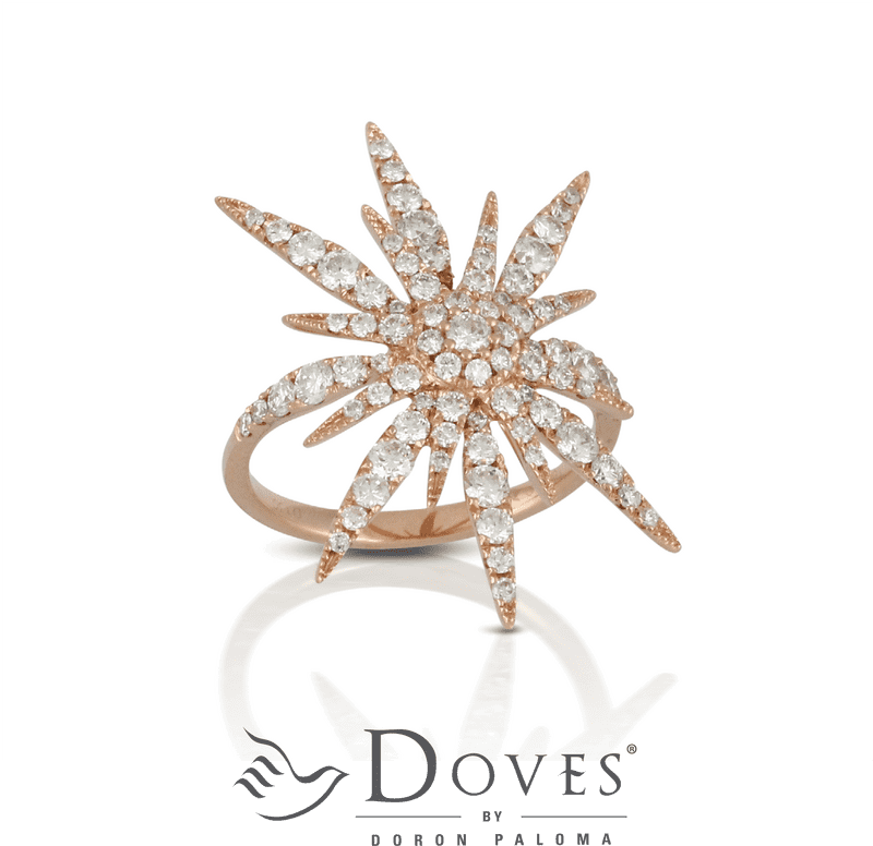 Radiant Starburst Jewelry Design PNG
