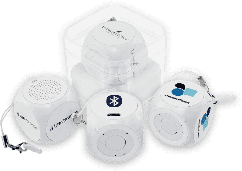 Compact Portable Speaker Set for On-the-Go Sound PNG