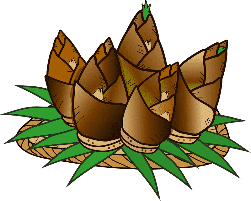 Bamboo Forest Delight A Taste of Nature's Bounty PNG