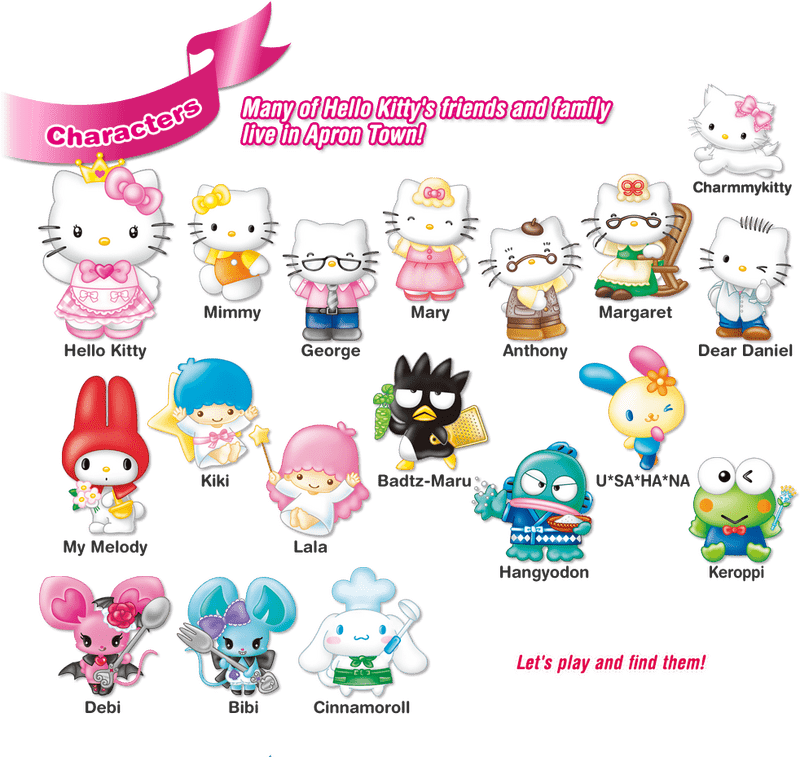 Hello Kitty's Magical Family Adventure PNG
