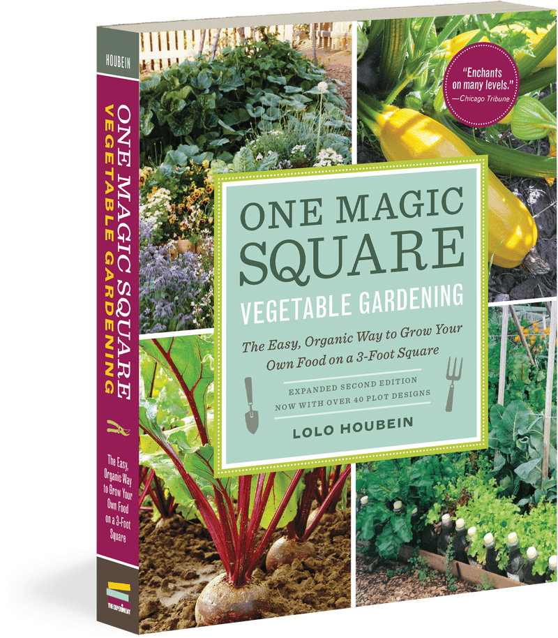 One Magic Square Vegetable Garden A Guide to Easy Organic Growing PNG