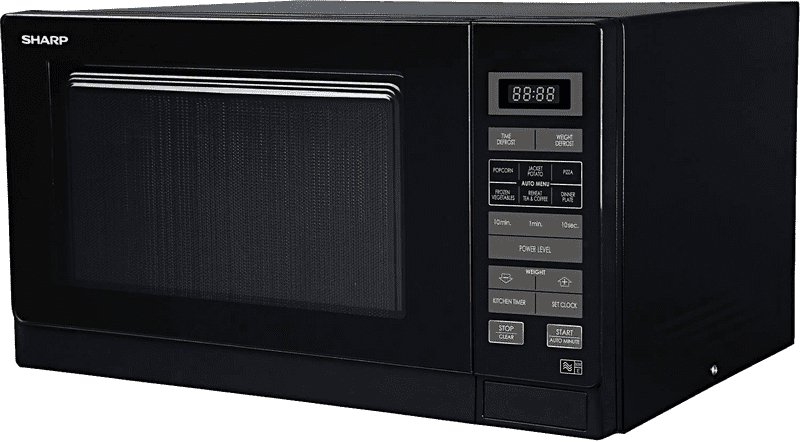 Sleek Sharp Microwave Oven for Modern Kitchens PNG