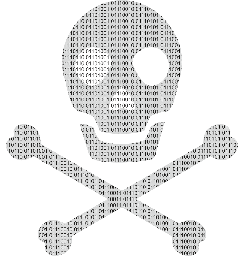 Digital Virus Code of Destruction PNG