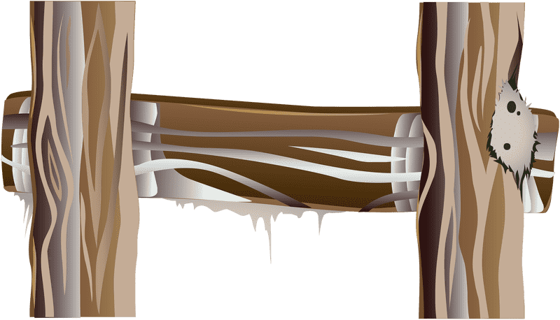 Rustic Ladder of Nature's Timber PNG