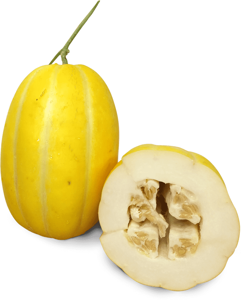 Refreshing Melon Slice Delightful Experience PNG