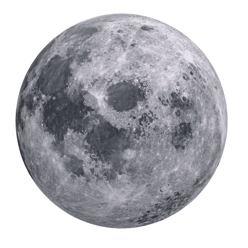 Celestial Beauty The Silent Moon PNG