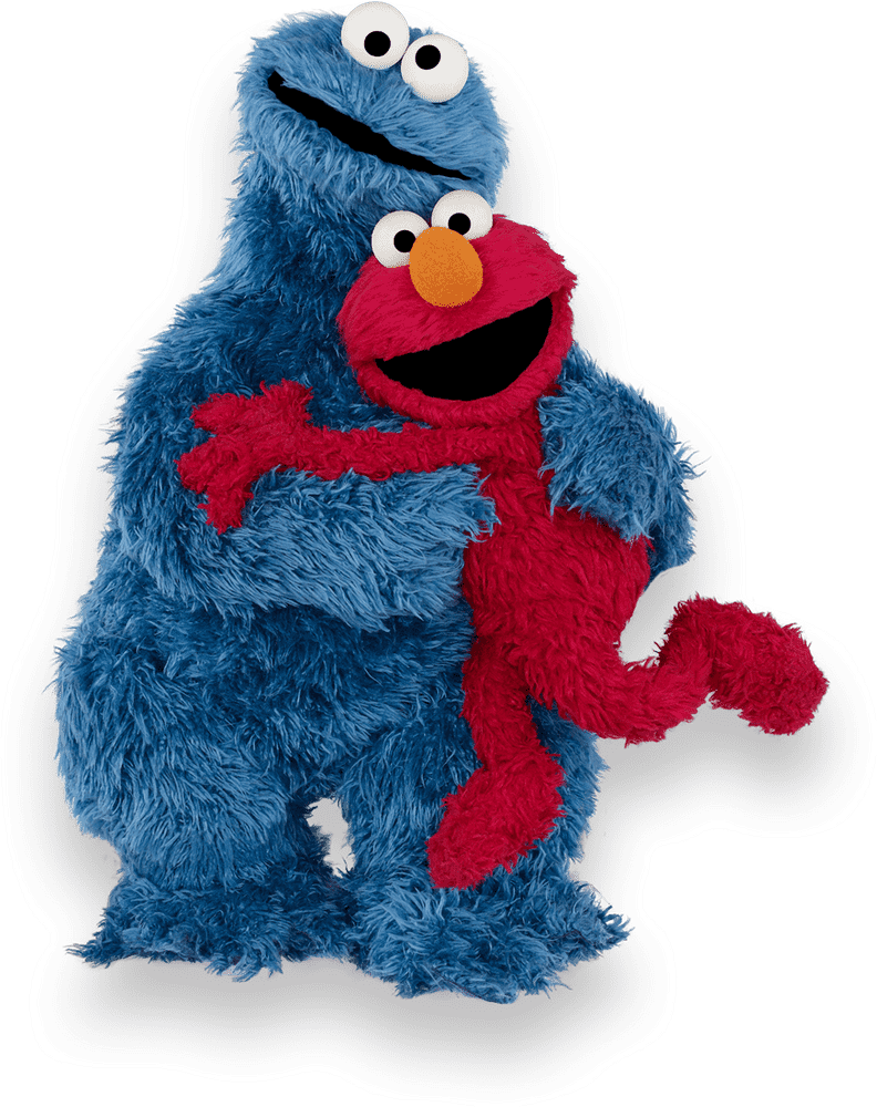 Password Protect with Cookie Monster and Elmo PNG