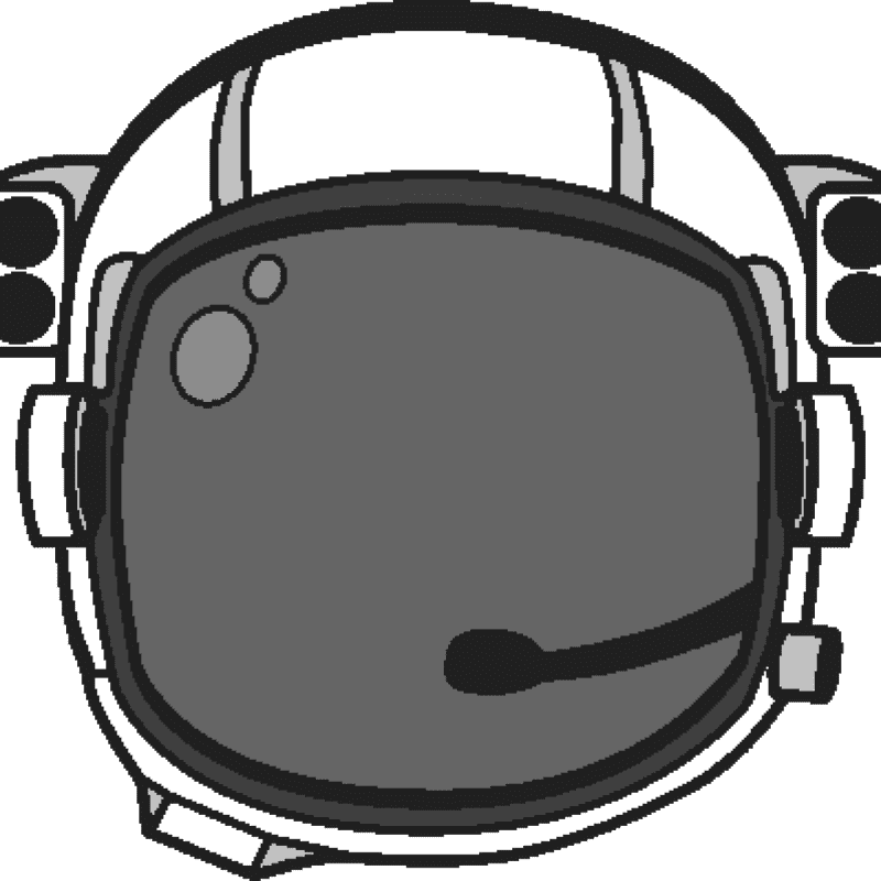 Advanced Safety Helmet for Space Explorers PNG