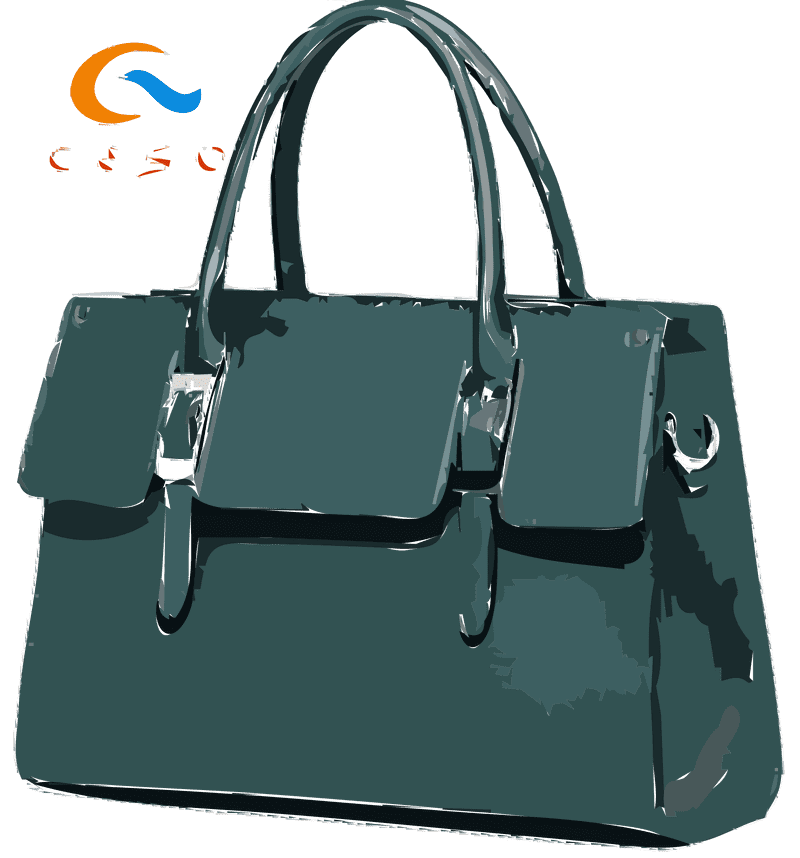Punching Bag Inspired Stylish Handbag Design PNG
