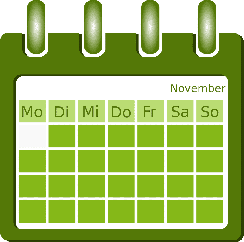 Moon Calendar Track Lunar Phases Monthly PNG