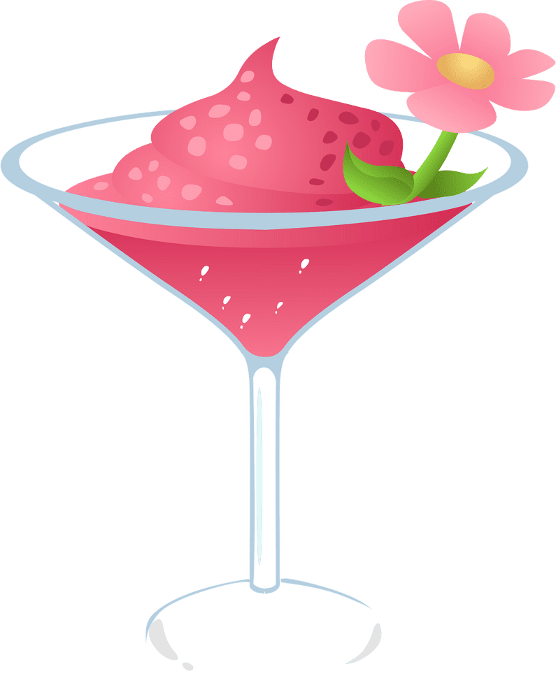 Fruity Dream Drink Delight PNG