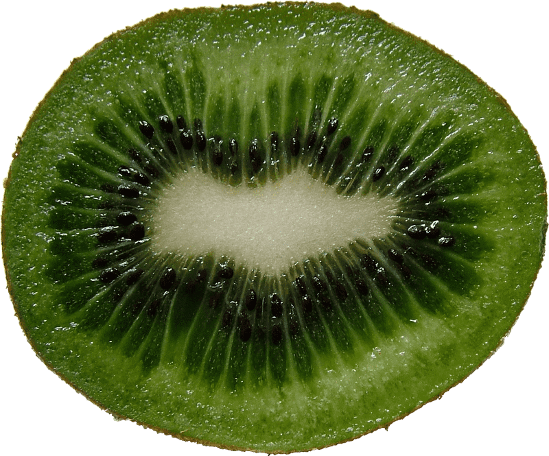 Fresh and Juicy Kiwi Fruit Delight PNG